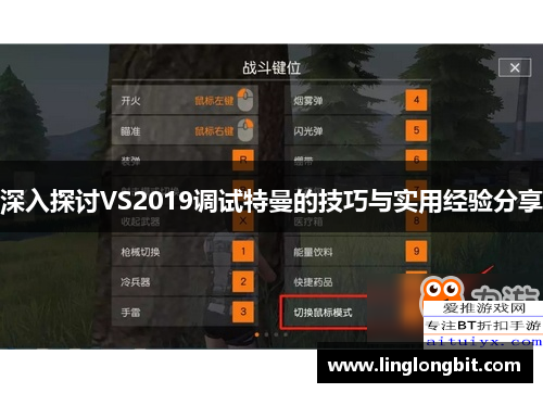 深入探讨VS2019调试特曼的技巧与实用经验分享